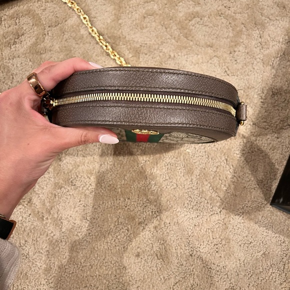 AUTHENTIC! Gucci Ophidia Round Crossbody Bag - Picture 3 of 11